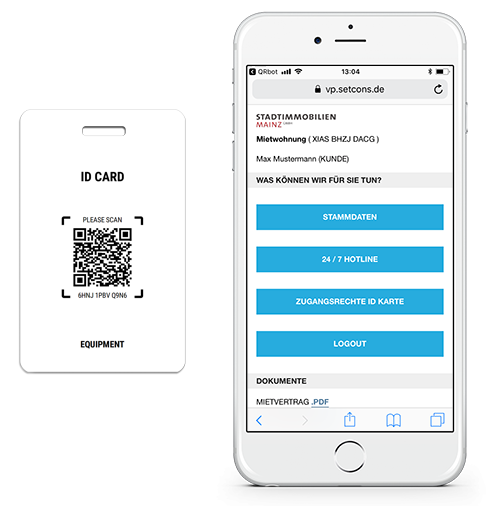 Mobiler Zugriff via ID-Karten